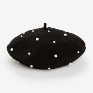 Pearl Beret Hat
